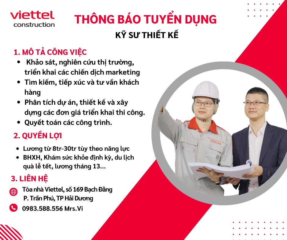 Chi Nhánh Công Trình Viettel Hải Dương
